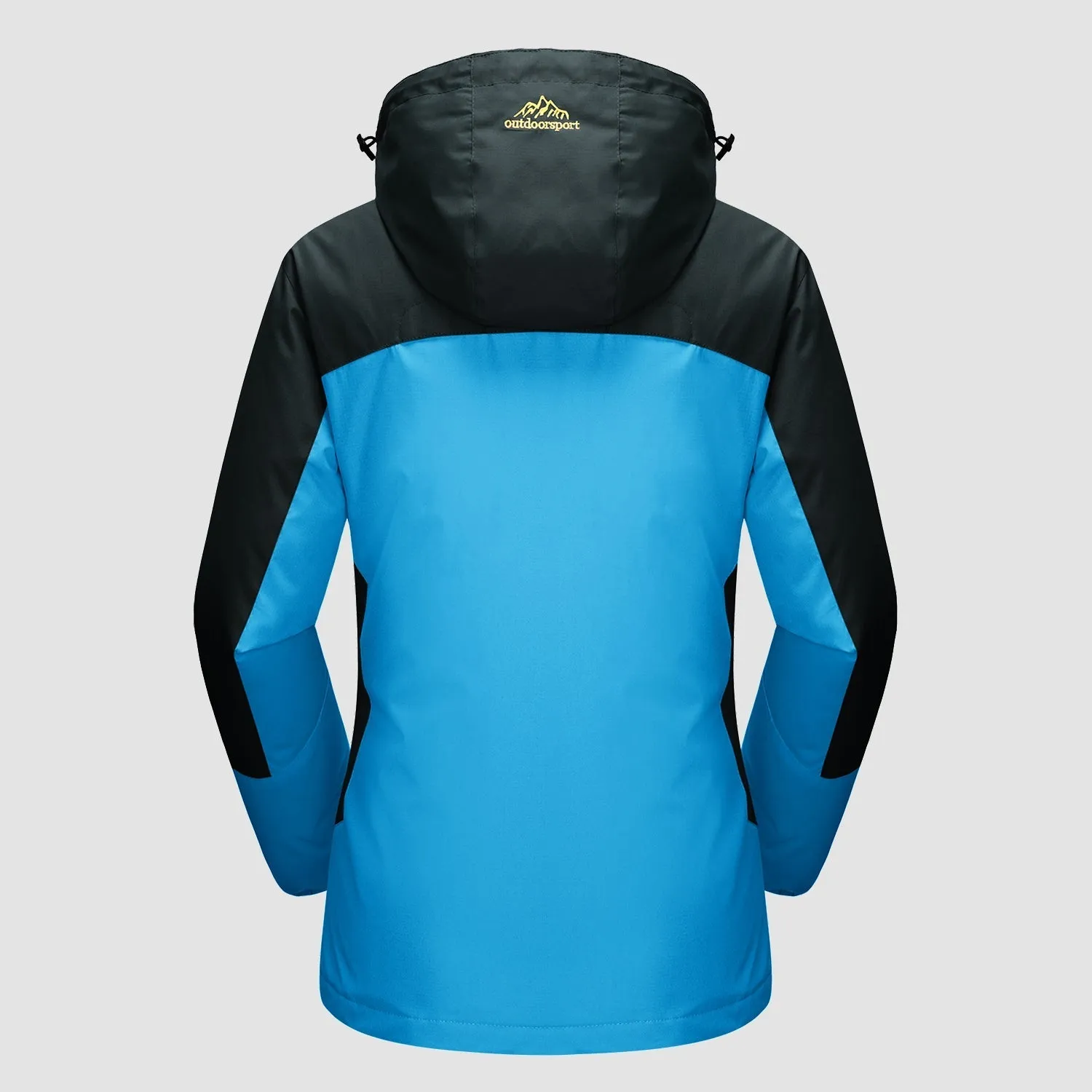 3-in-1 Waterproof Winter Coat, Fleece Lined,Two-Piece Suit, Hooded Ski & Hiking Jacket