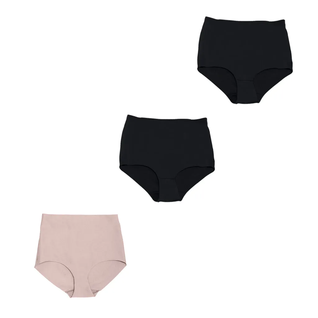 3-PACK Daily Use Dress Nightout Tummy Control Panty Mid Rise Sonryse  SP620NC