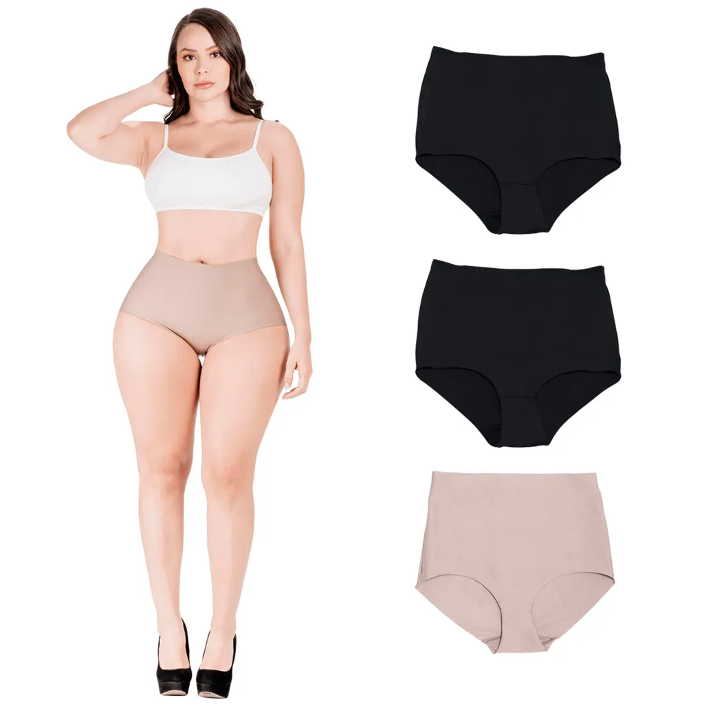 3-PACK Daily Use Dress Nightout Tummy Control Panty Mid Rise Sonryse  SP620NC