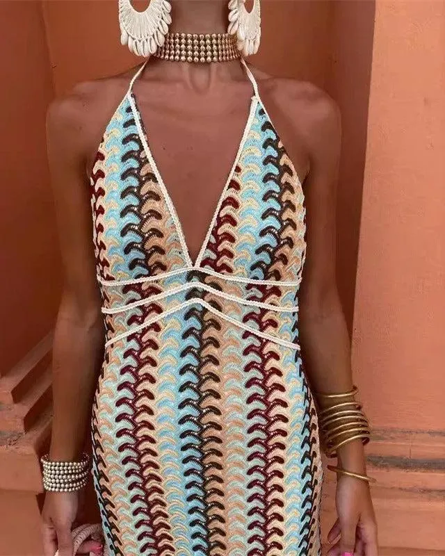 Andie - Stylish V-Neck Dress