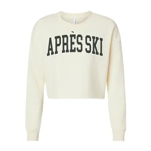 Aprs Ski Crop Top Sweatshirt