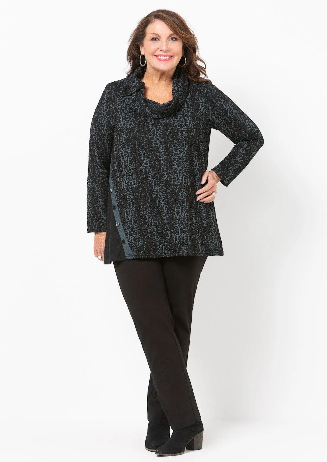 Ariel Button Top