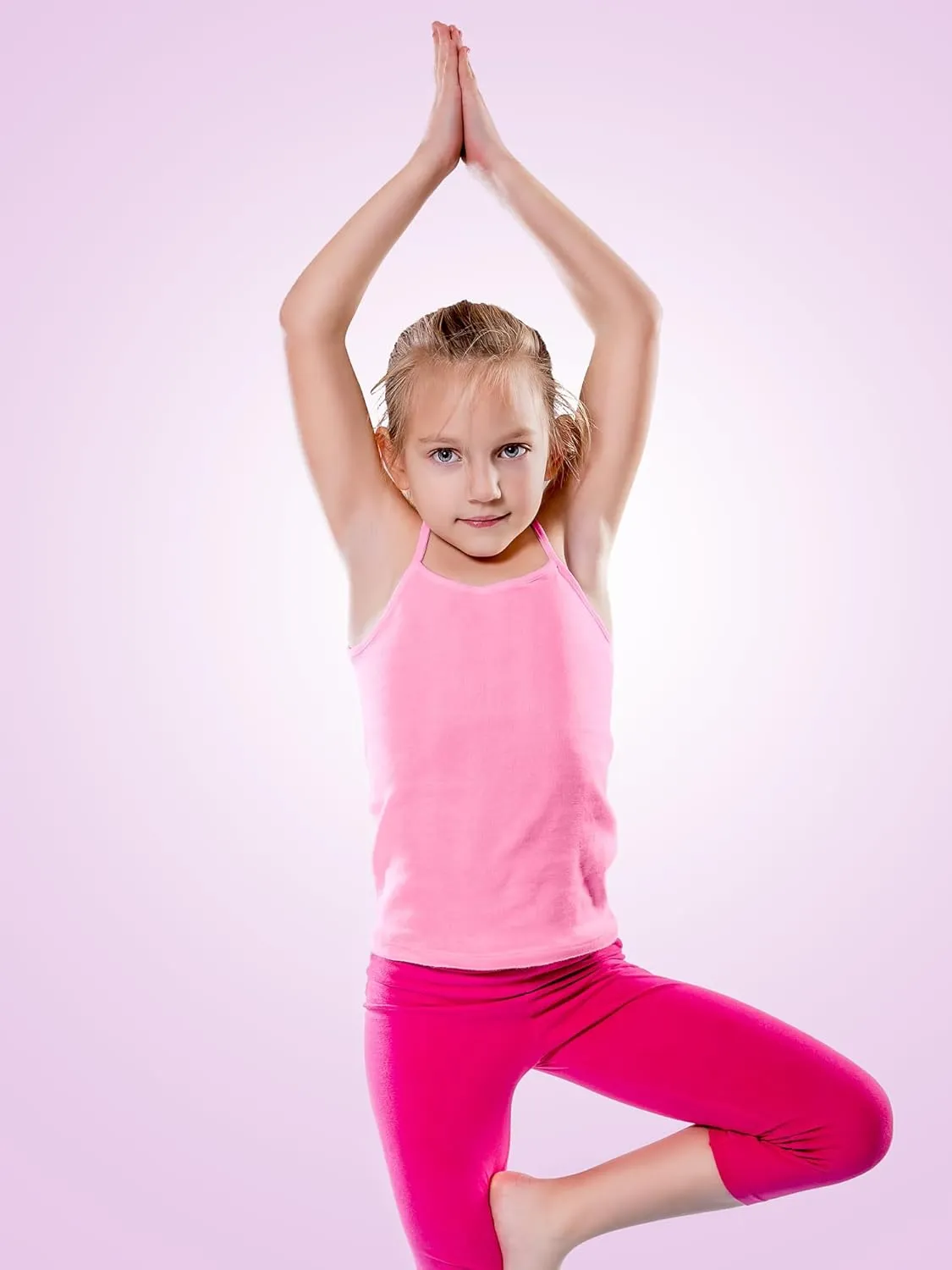 Boao 3 Pieces Girls Dance Tank Tops Racerback Camisole Undershirts Spaghetti Strap Camis Dance Clothes Tank Tops for Girls