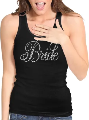 Bride & Bridal Tank Tops - Bridesmaid Maid of Honor Bachelorette Party Entourage Shirts