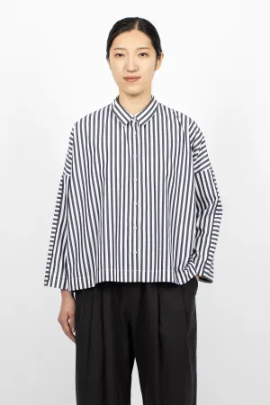Brigitte Stripe Shirt Black/White