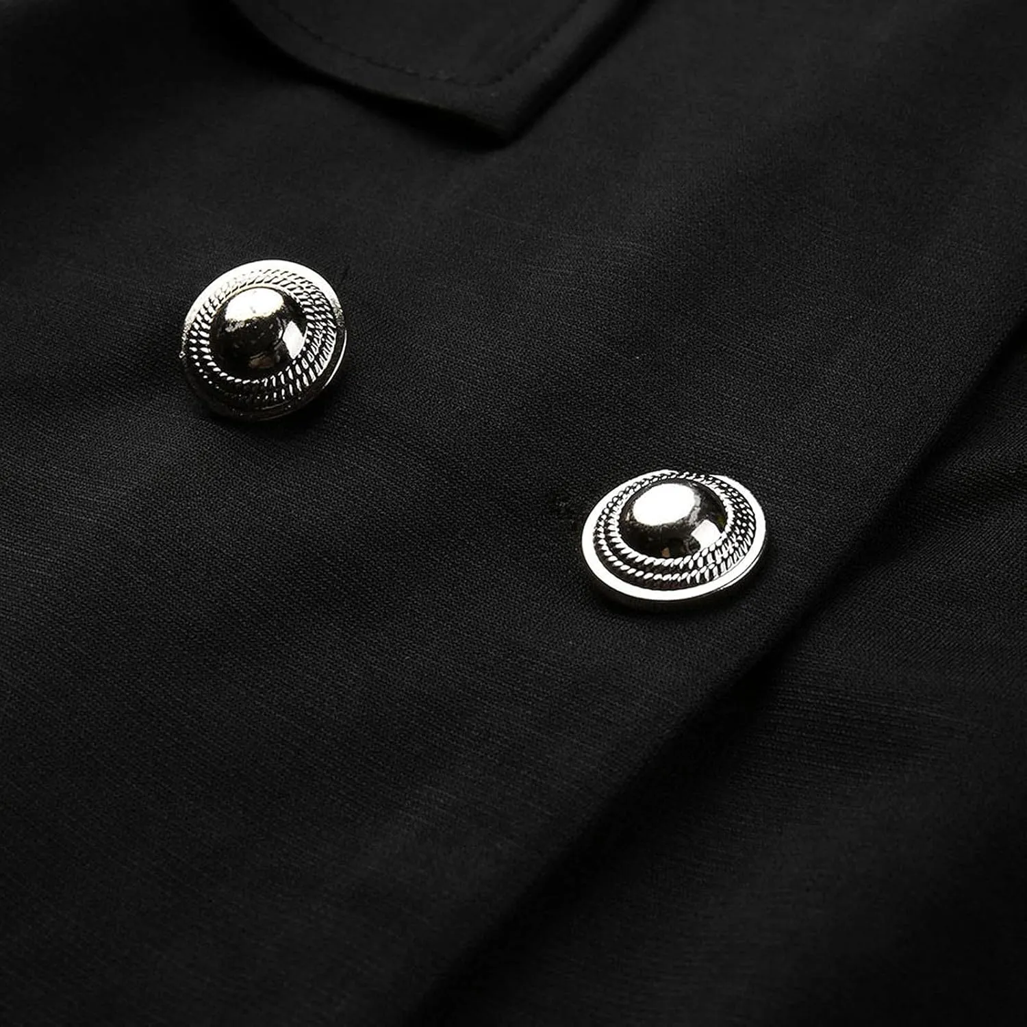 Cardigan Dress for Women Solid Double Breasted Front Style Slim Dress Button Blazer Jackets Business Suit Coat