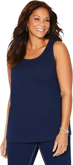 Catherines Women's Plus Size Suprema Tank