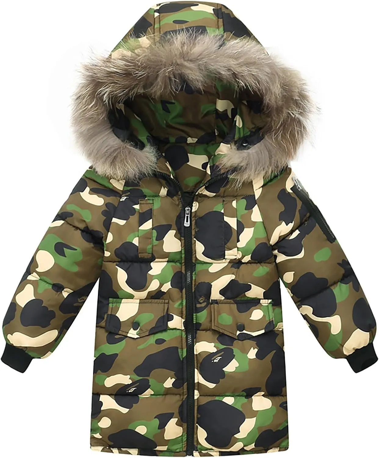 Coat for Baby Girls Children's Down Cotton Padded Jacket Autumn And Winter Cotton Padded Jacket Toddler Girl Coat Winter