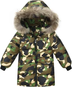 Coat for Baby Girls Children's Down Cotton Padded Jacket Autumn And Winter Cotton Padded Jacket Toddler Girl Coat Winter