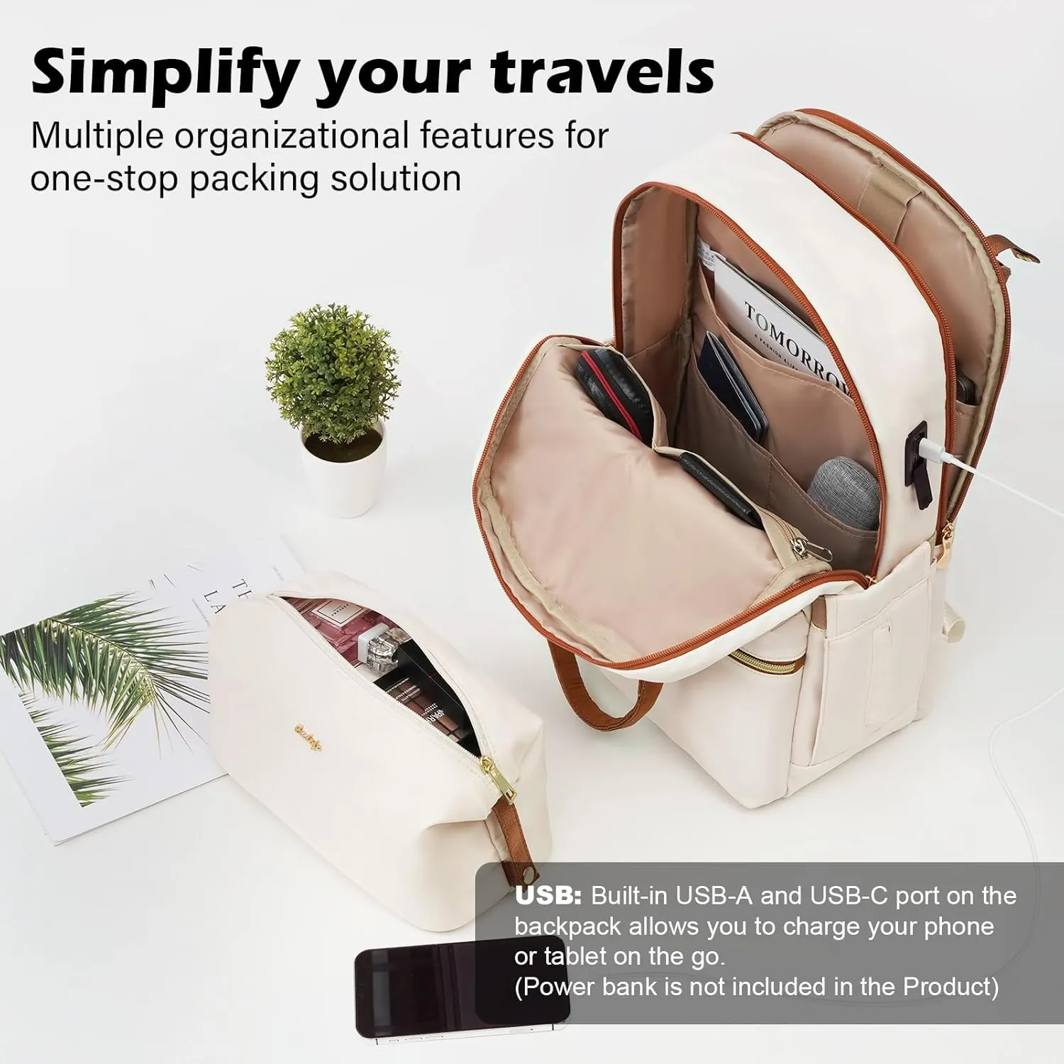 Coolife Luggage Set 3 Piece Suitcase Set Carry On Luggage Hardside Luggage TSA Lock Spinner Wheels Telescopic Handle (Navy, 3 piece set (BP/TB/20))
