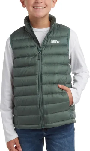 Eddie Bauer Kids' Down Vest - CirrusLite Weather Resistant Quilted Bubble Puffer Vest for Boys and Girls (5-20)