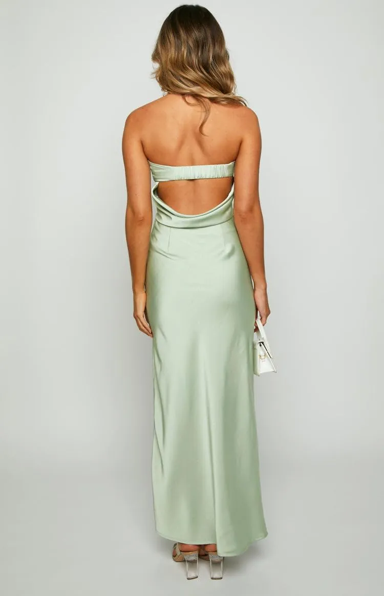 Faretumiya Women Elegant Maxi Skirt Set Strapless Backless Tube Crop Top Slit Long Skirt Floral Satin Two Piece Y2k Outfits