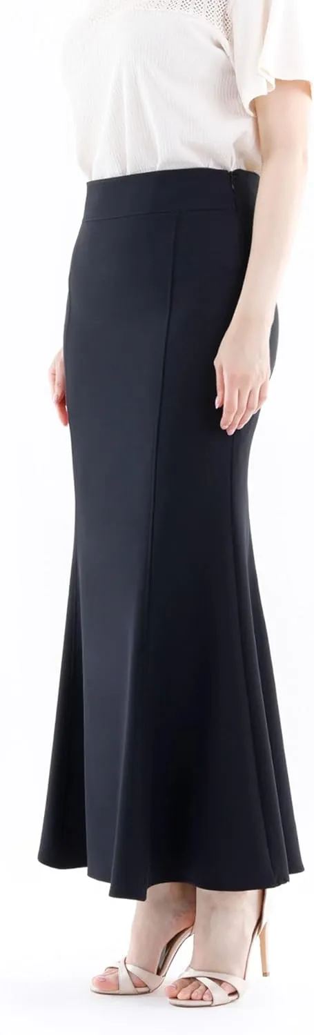 G-Line Maxi Skirts for Women, Mermaid Skirt, Fishtail Style Full Length Long Skirt, Flowy Skirt, Casual Long Skirts for Women