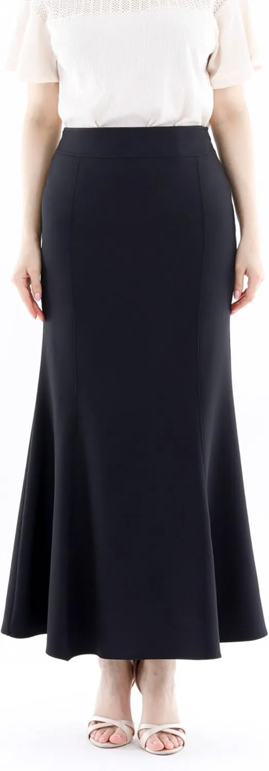 G-Line Maxi Skirts for Women, Mermaid Skirt, Fishtail Style Full Length Long Skirt, Flowy Skirt, Casual Long Skirts for Women