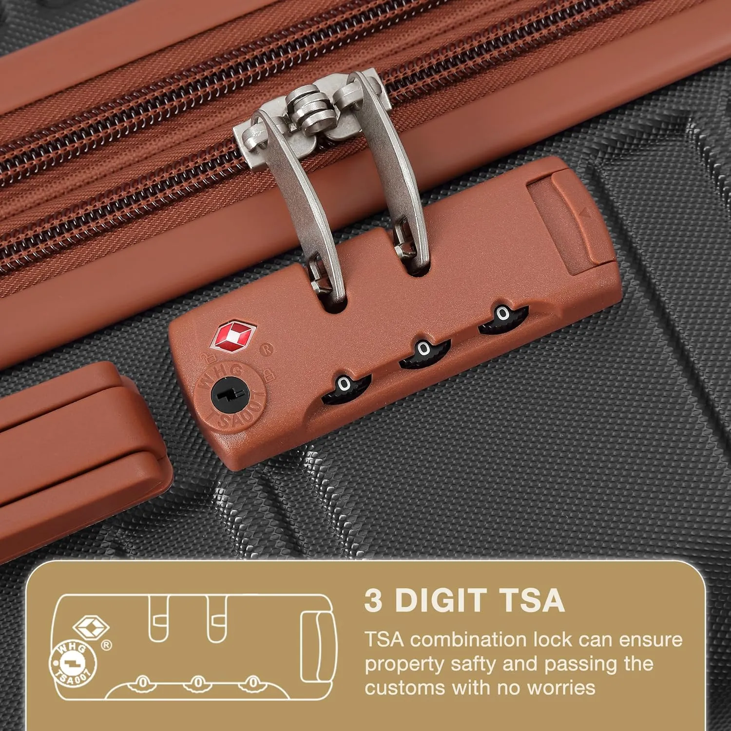 Garvee Luggage Expandable Suitcase 3 Piece Set, Luggage Set of 3 Piece Suitcase with Spinner Wheels, Hardshell Luggage 3 Piece Set(20"/24"/28")