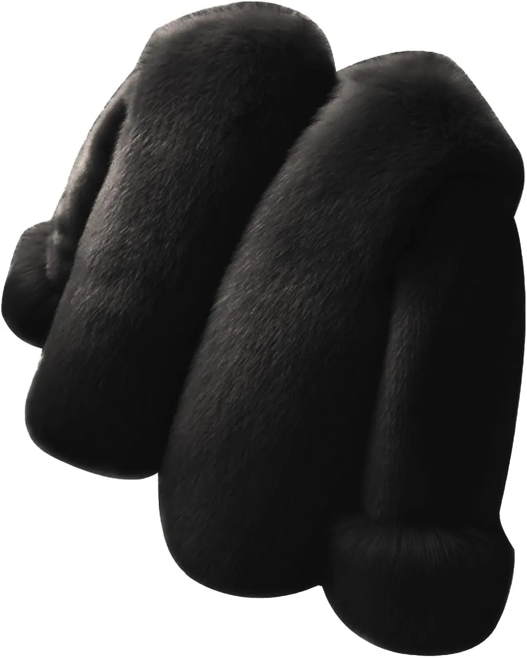 Girls Faux Fur Jacket Kids Winter Dress Coat Toddler Fuzzy Fleece Jacket Elegant Princess Coat Trendy Thicken Overcoat