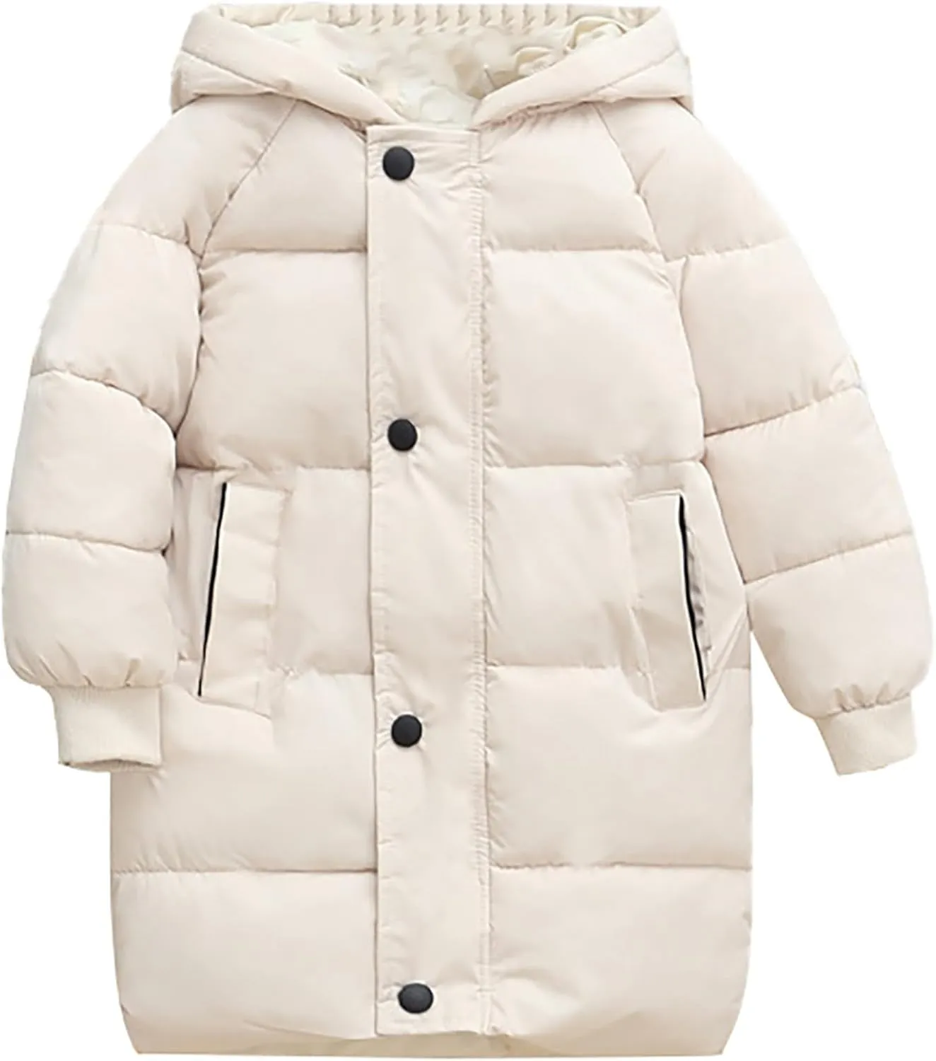 Girls Wind Coat Children's Down Padded Jacket Long Cotton Padded Jacket Baby Children's Padded Girls Dress Coats Size 8