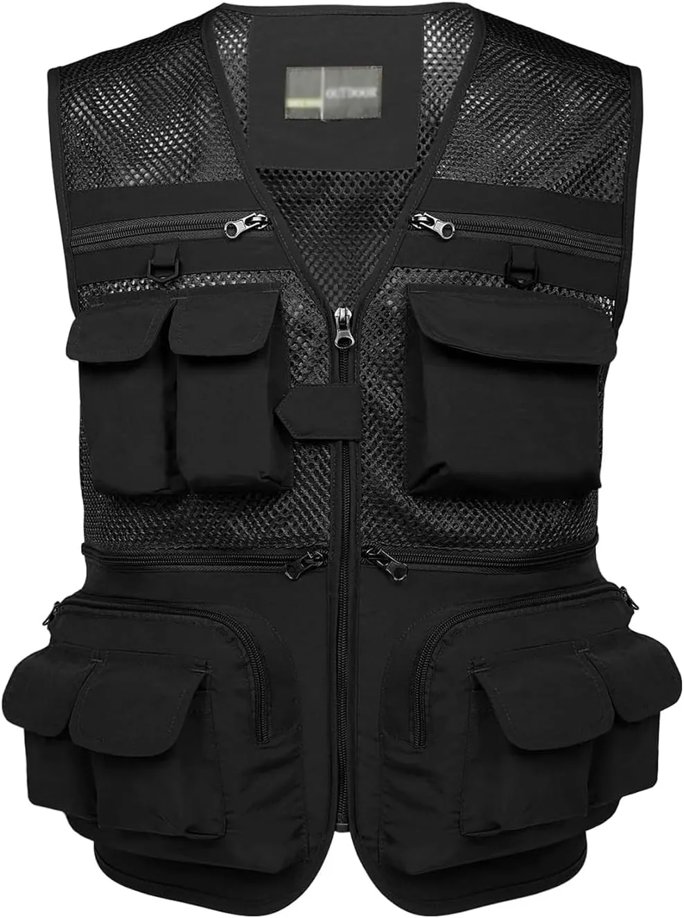 Hbufnha Fishing Vest Outdoor Work Vests Unisex Hunting Travel Photography Safari Multi Pockets