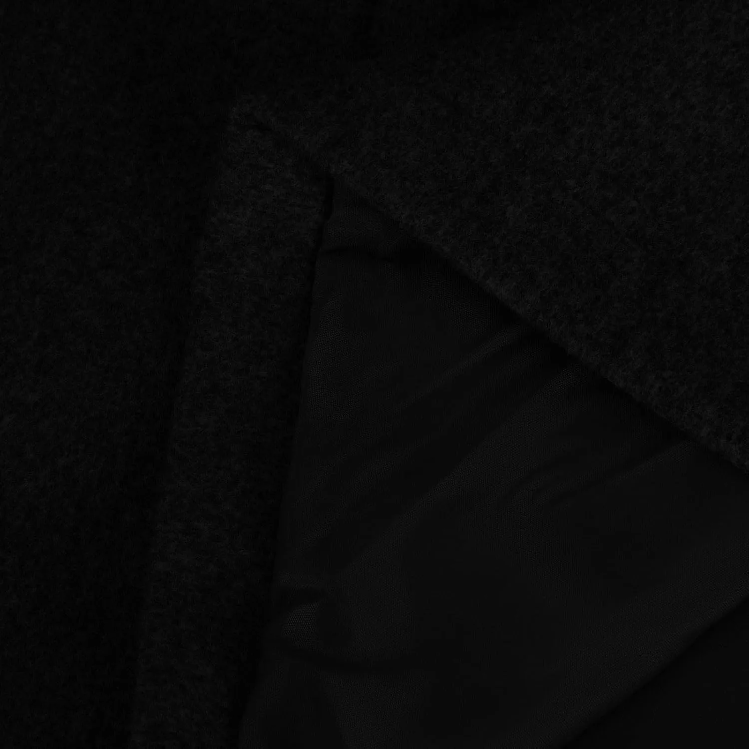 hlysgo Women Winter Wool Blend Pea Coat Mid-Long Trench Coat Single-Breasted Lapel Jacket Outwear with Pockets