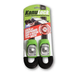 KANU LOCK 2.5M 8FT LOCKABLE TIE DOWN SET