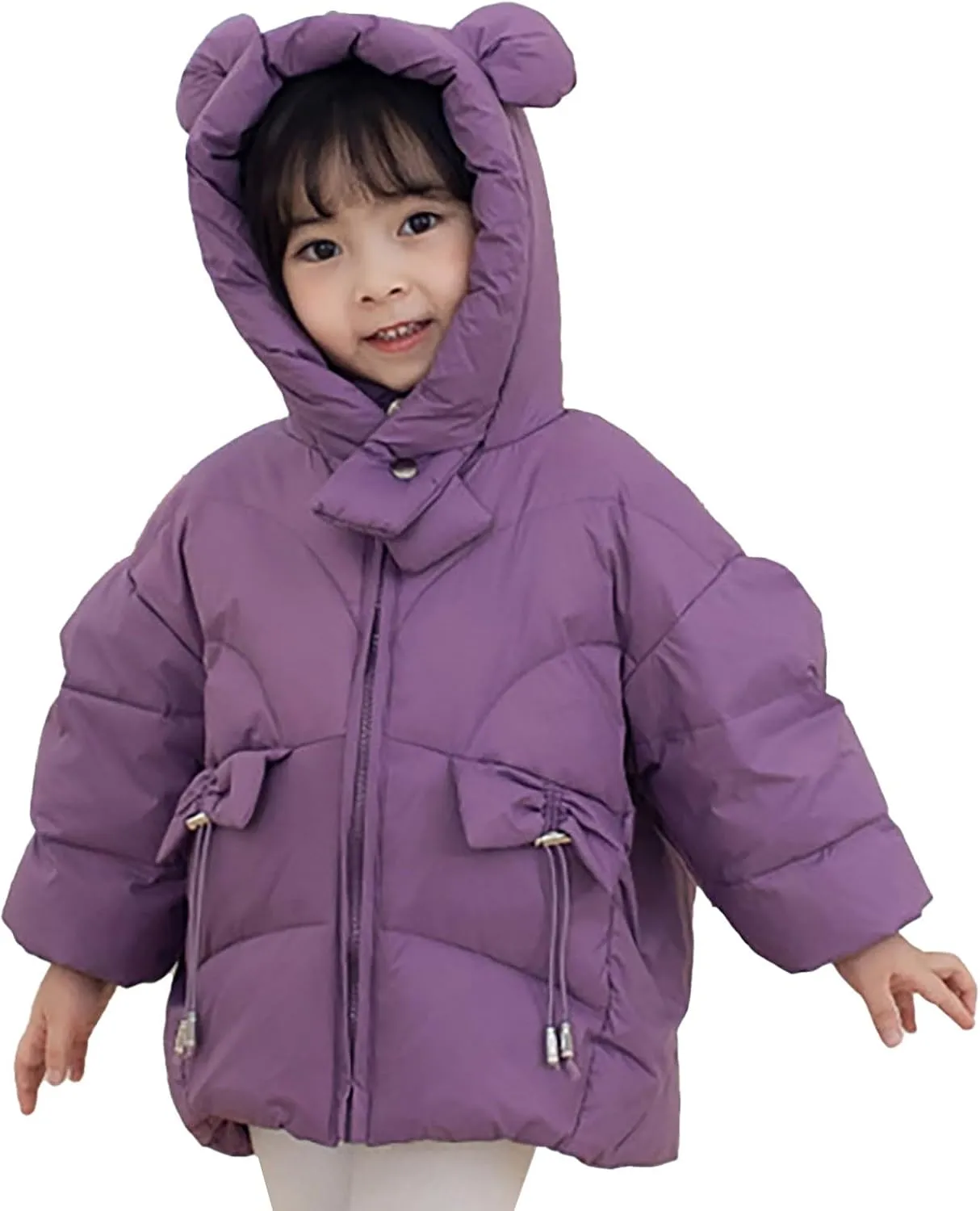 Kids Toddler Baby Girls Boys Winter Warm Thick Solid Cotton Long Sleeve Padded Jacket Coat Clothes 5t Winter Coat Boys