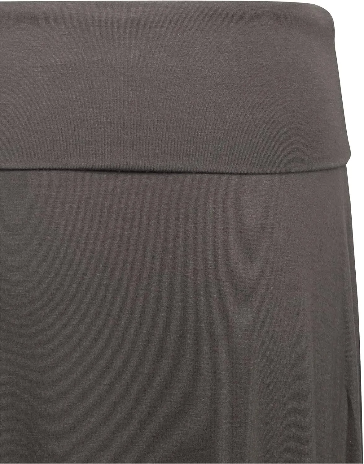 KOGMO Womens Classic Maxi Skirt with Foldable Wide Waistband (S-3X)