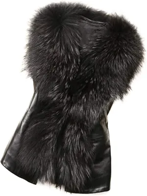 LCMTWX Womens Winter Outerwear Faux Fur Long Jacket Faux Sleeve Short Warm Women's Coat Long Sleeve Pockets Shaggy Purple