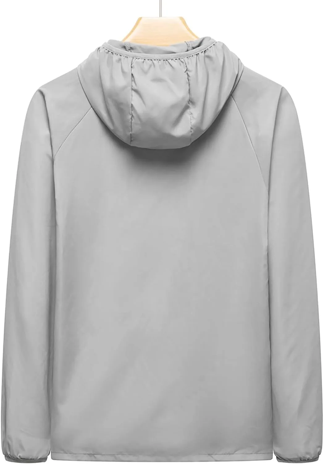 Lightweight Rain Jackets Women 2024 Plain Waterproof Windbreaker Jacket Women Packable Raincoat Rain Coats with Hood