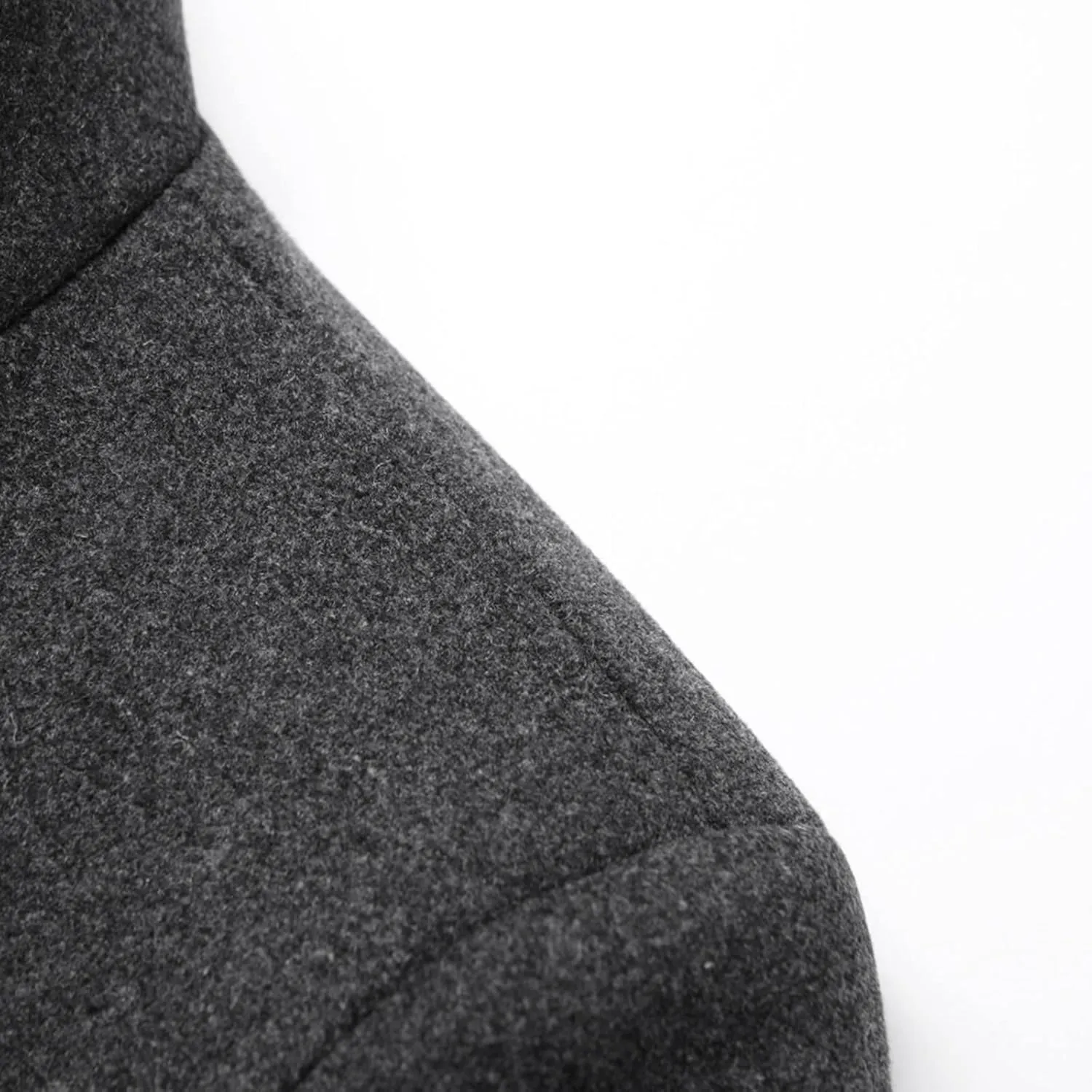 long coat men Solid Coat Single Breasted Jackets Long Sleeve Button Pocket Coat Long Jacket Casual Windproof