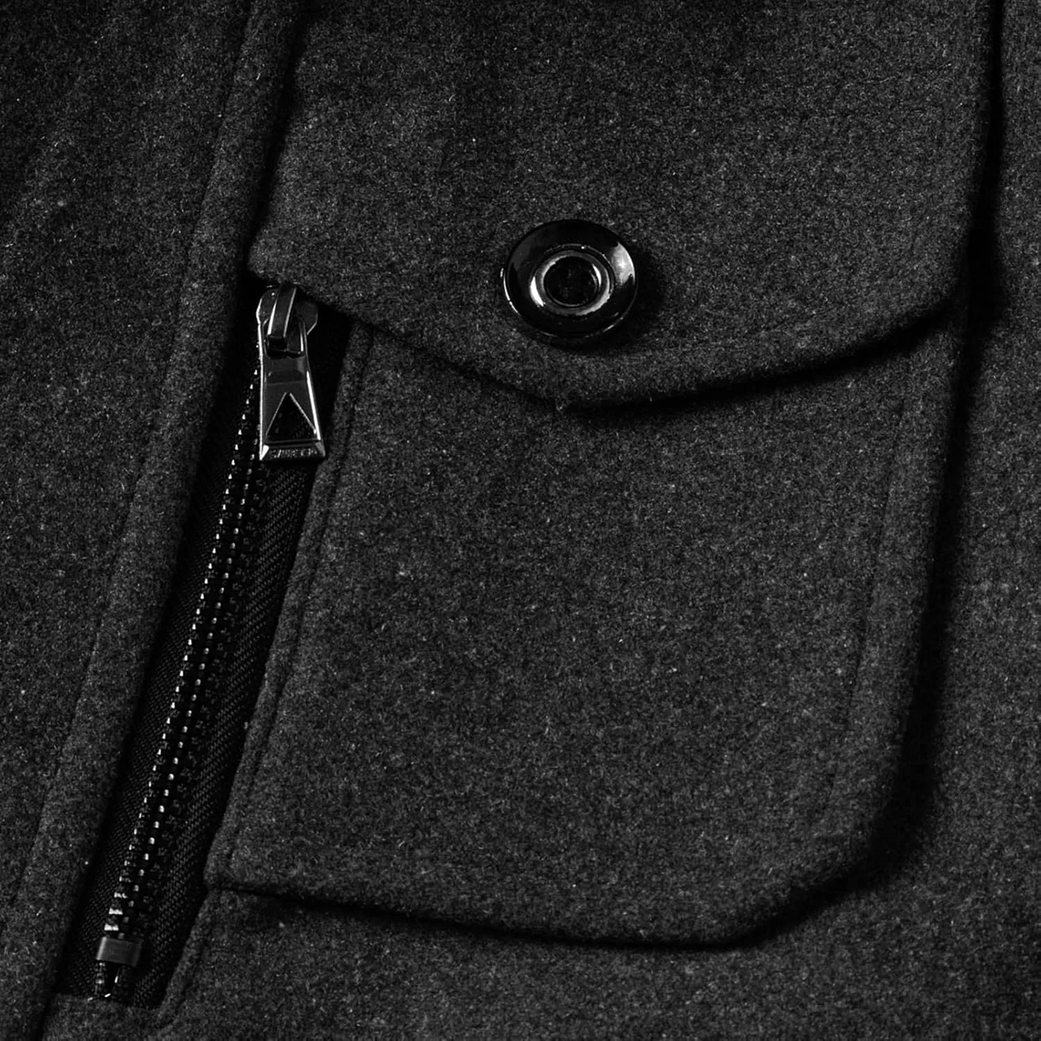 long coat men Solid Coat Single Breasted Jackets Long Sleeve Button Pocket Coat Long Jacket Casual Windproof