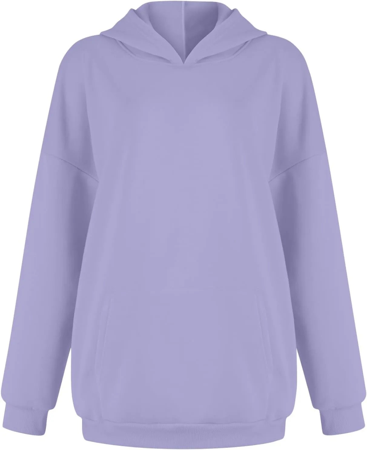 Lounge Sets for Women Solid Color Long Sleeved Hoodie Casual Sweatpants with Pockets 2 Piece Fall Outfits