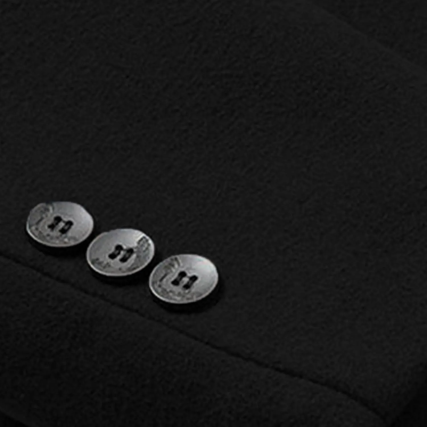 Men's Long Trench Coat Winter Peacoat Slim Fit Wool Trench Jacket Single Breasted Trench Coat with Hood