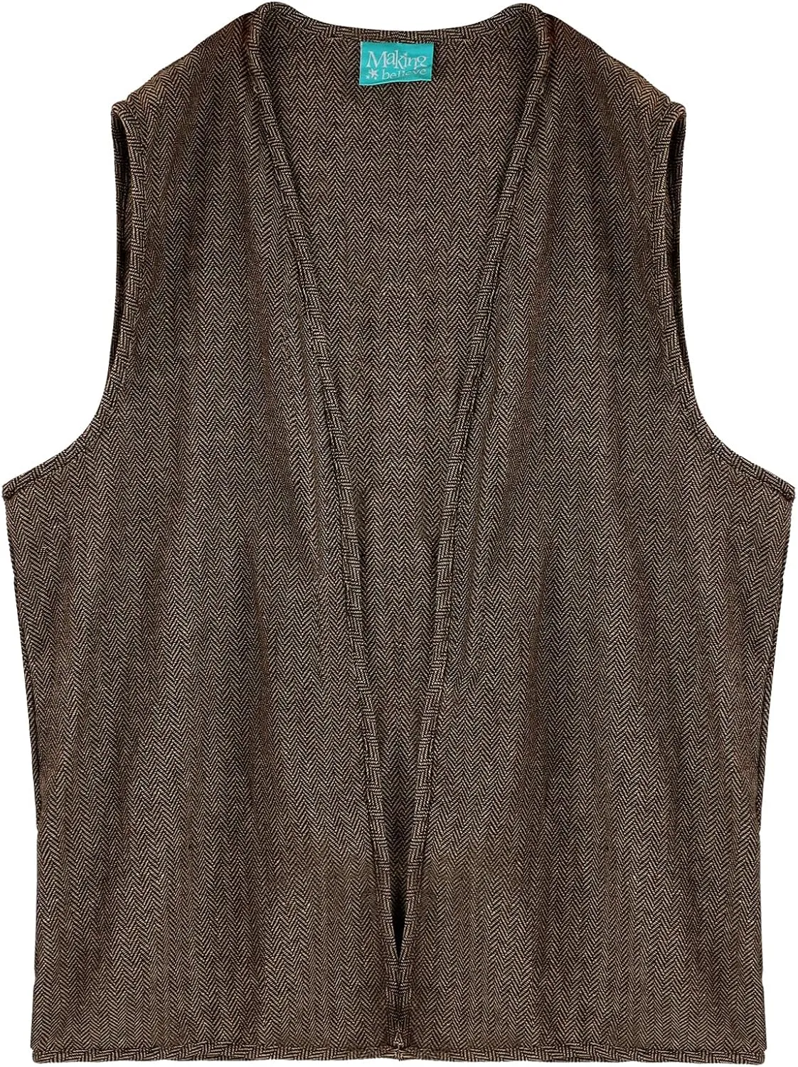 Men's Peasant Vest  Viking, Pirate, and Medieval Rennaissance Faire Costume Vest for Men (Choose Color and Size)