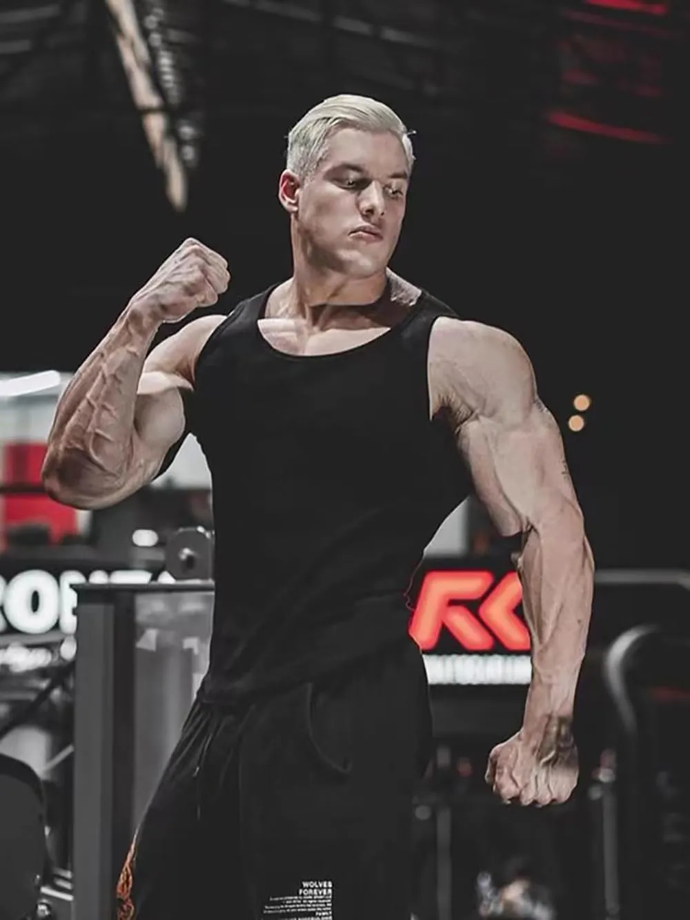 Men's Tank Tops Workout Gym Sleeveless Bodybuilding Shirts Fitness Athletic Muscle Tee