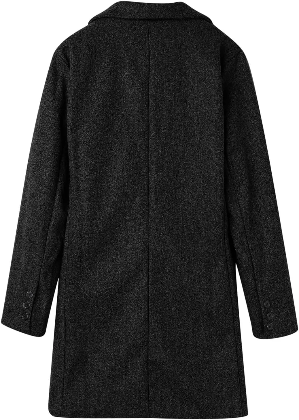 Mens Trench Coat 2023 Winter Long Jacket Double Breasted Overcoat Classic Woolen Windbreaker Jacket Overcoat Suit Jackets