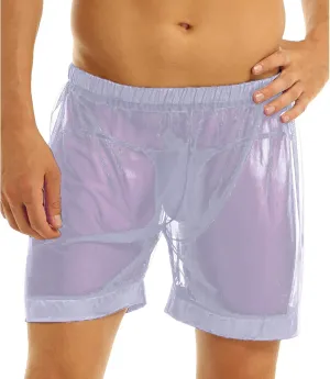 Mens Underwear Boxer Briefs Men's Underwear Boxer Briefs Moisture-Wicking Side Slit Low Rise Breathable Underpants