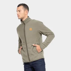 Mix Media Full-Zip Fleece Jacket For Men