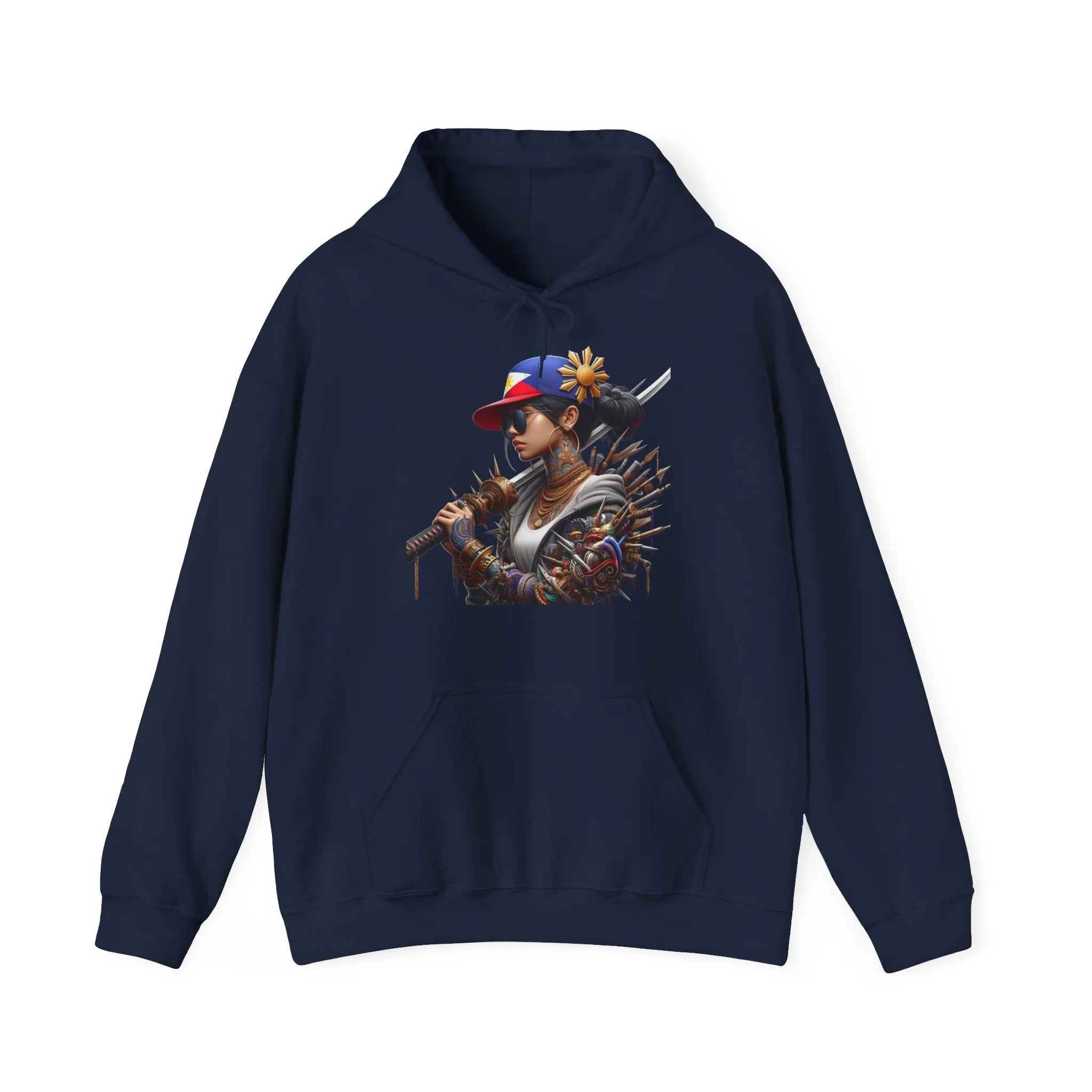 Modern Filipina 2 - Hooded Sweatshirt