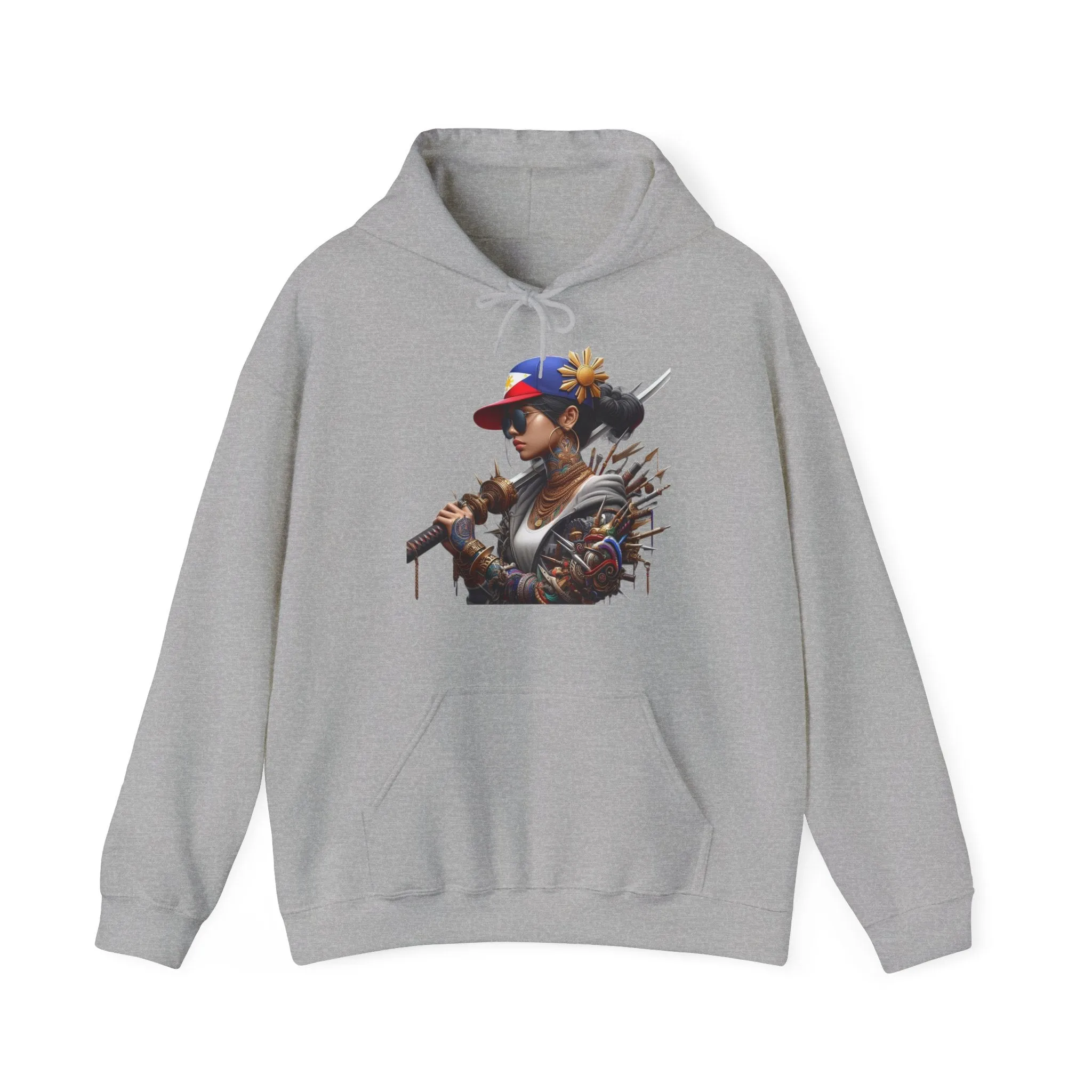 Modern Filipina 2 - Hooded Sweatshirt