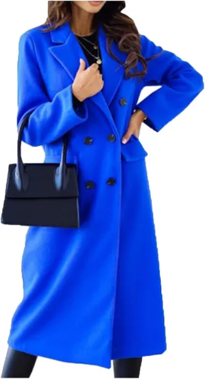 Mormon Wives Blue Coat, Light Blue Pea Coat Women, Blue Trench Coat Women, Womens Winter Coat