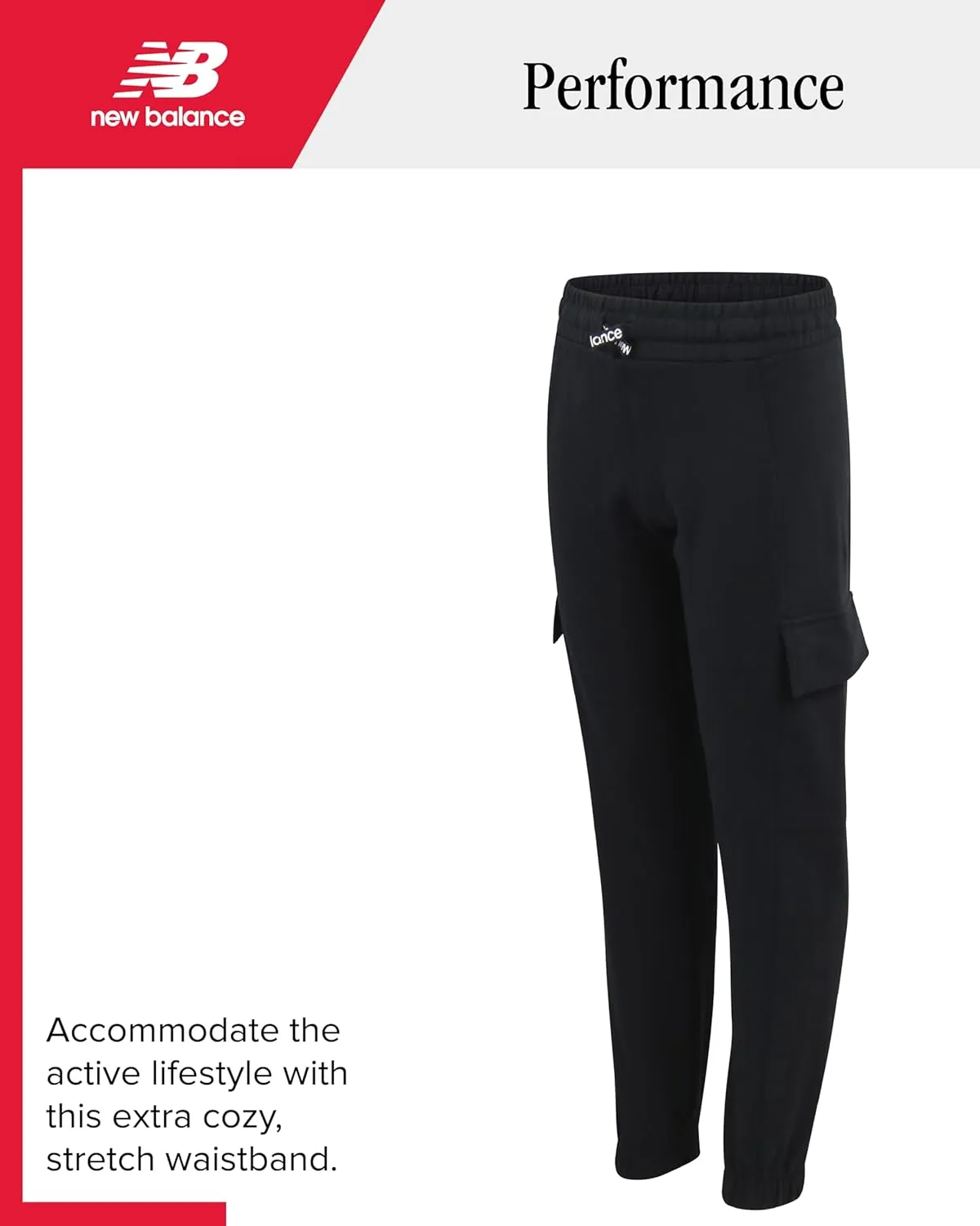 New Balance Girls' Jogger Set - 2 Piece Pullover Fleece Hoodie Sweatshirt and Jogger Sweatpants for Girls (Sizes: 5-16)