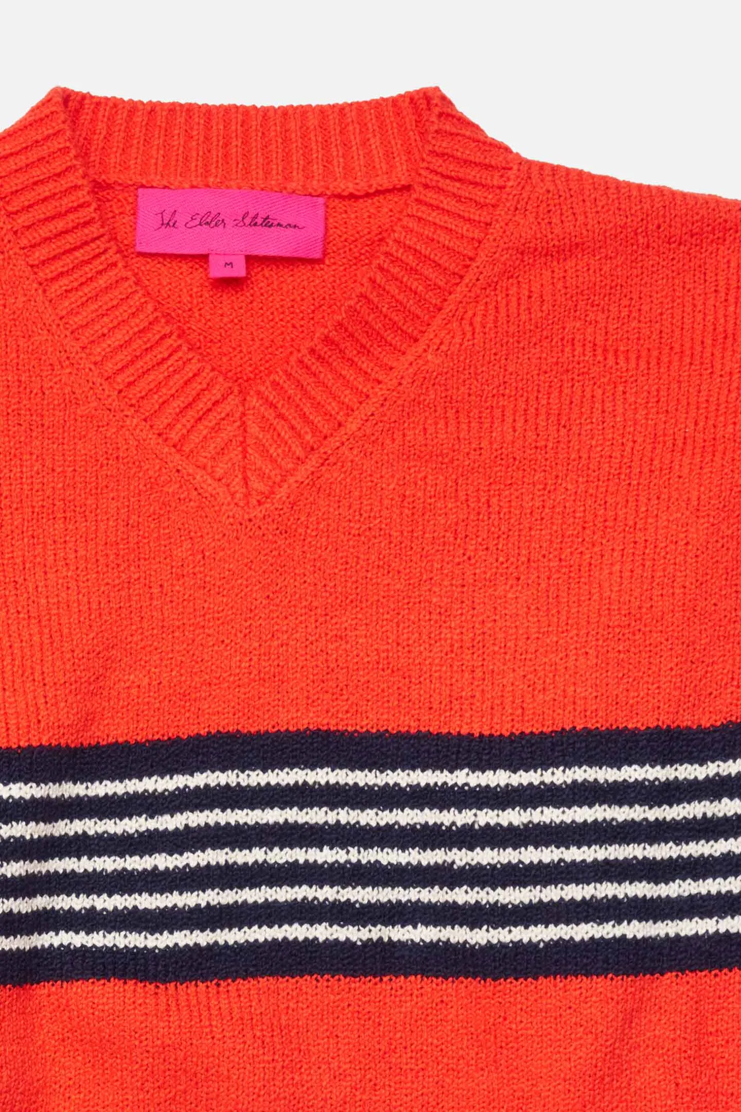 Nora Rollie Stripe V-Neck