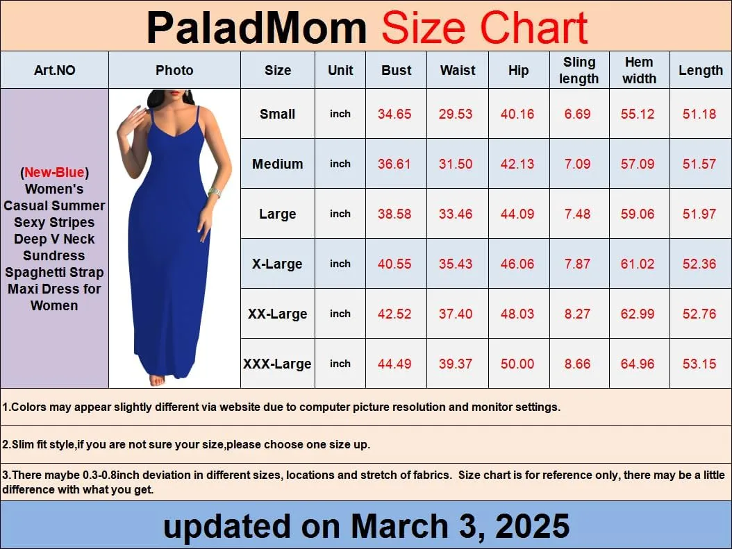PaladMom Women's Summer Casual Sundress Sleeveless Maxi Dress Plus Size Loose Stripes Long Dresses with Pockets