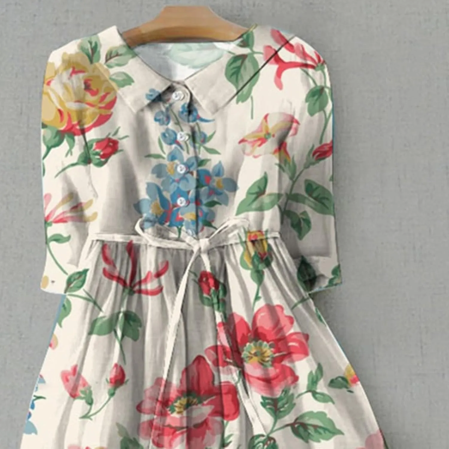 Plus Size Linen Dress for Women Short Sleeve Floral Maxi Dresses Spring Summer Boho Flowy Sundress Cruise Outfits