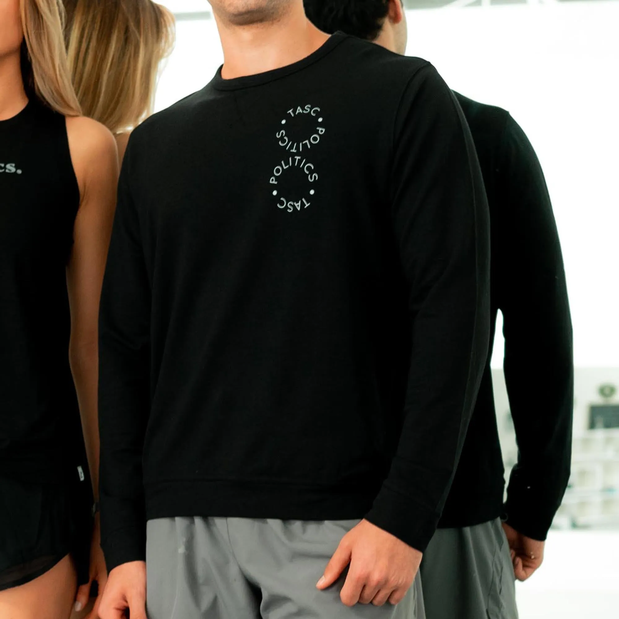 Politics x TASC Legacy Sweatshirt - Black