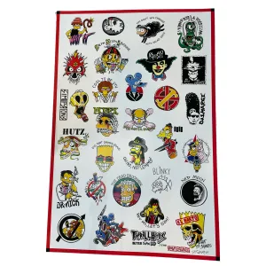 Punk Simpsons Giant Poster