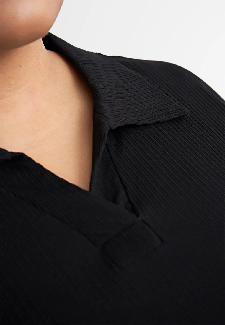 Ronnie Collar Ribbed Comfort Jumper