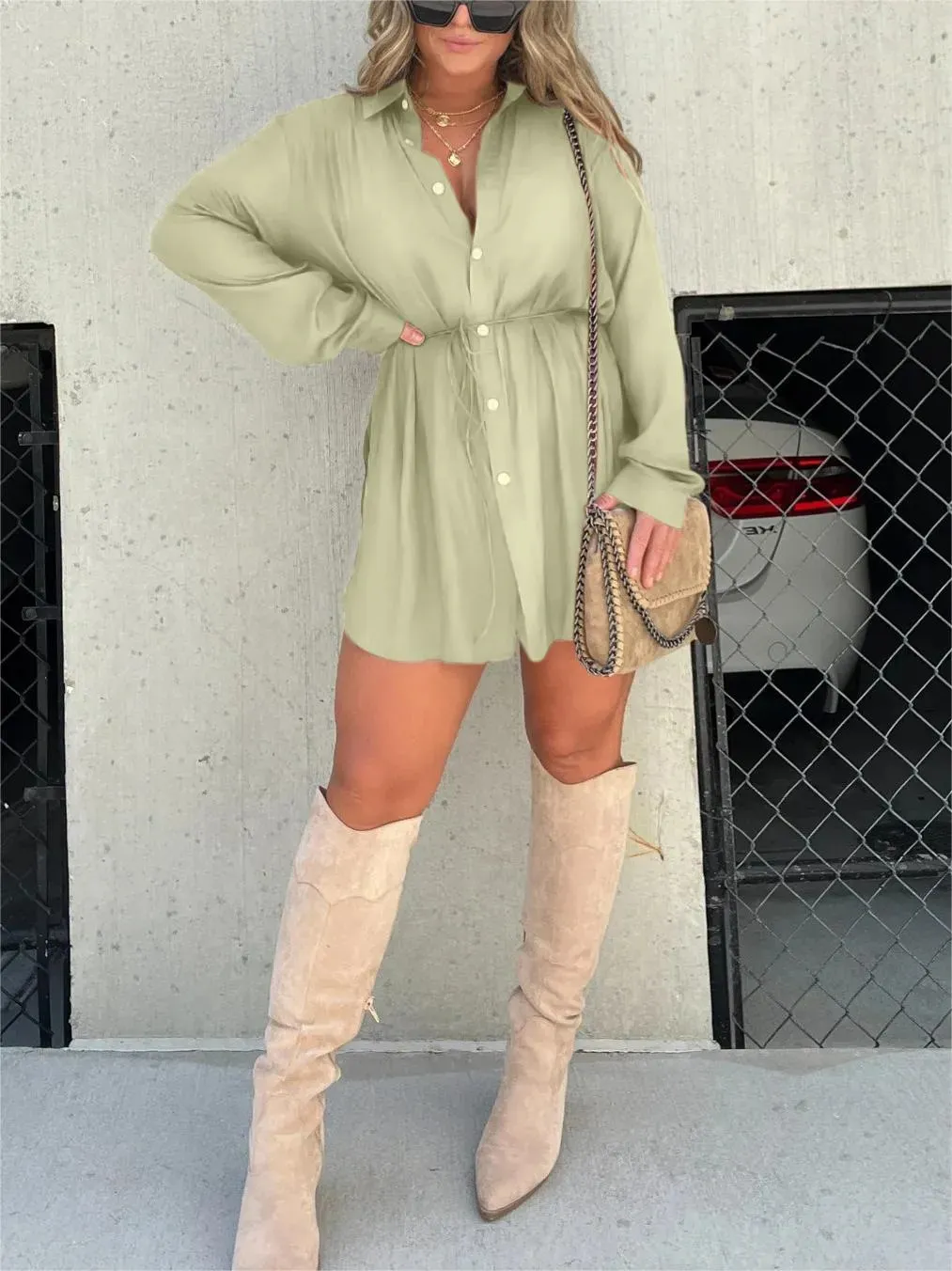 Sharaine - Chic Romper Dress