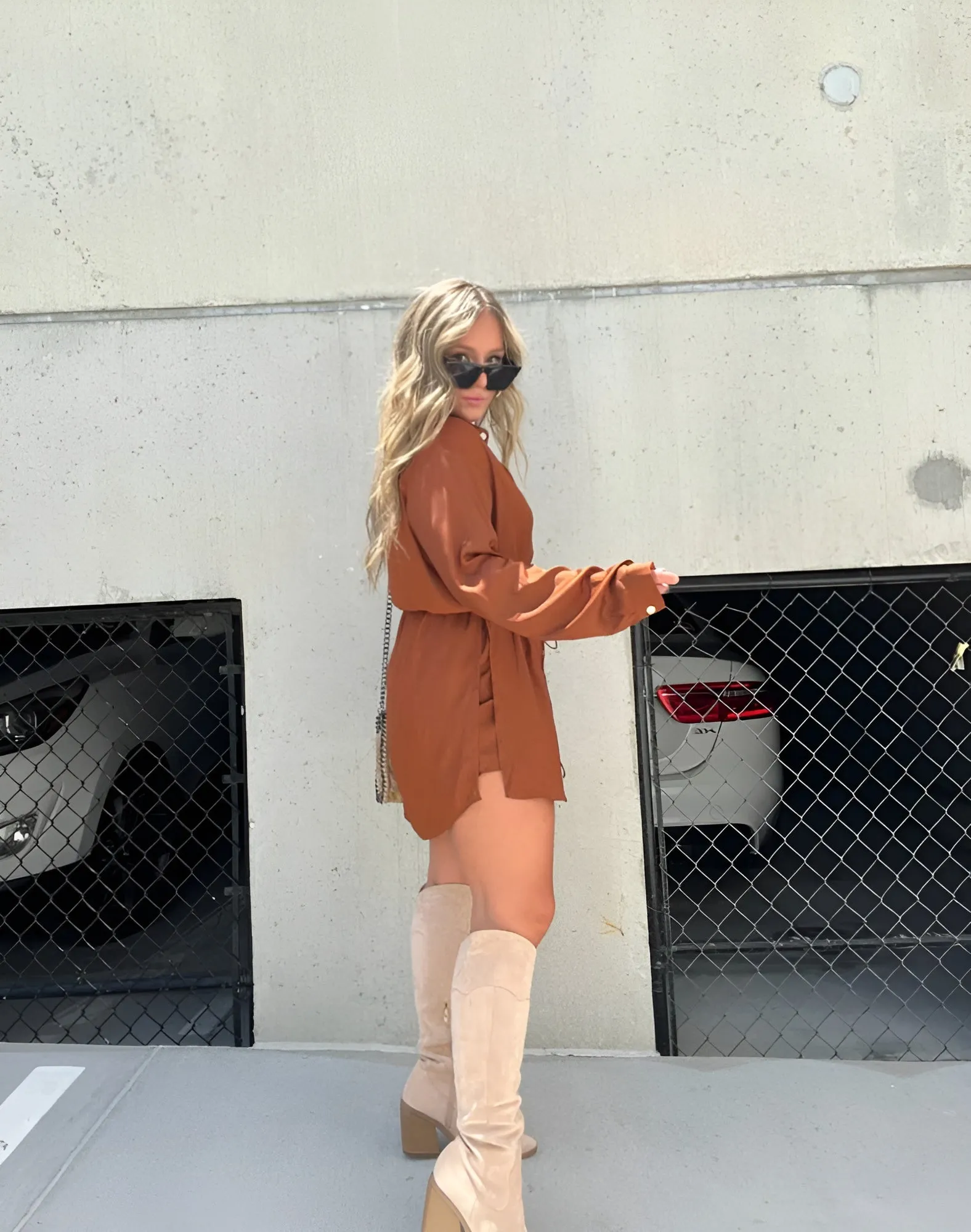Sharaine - Chic Romper Dress