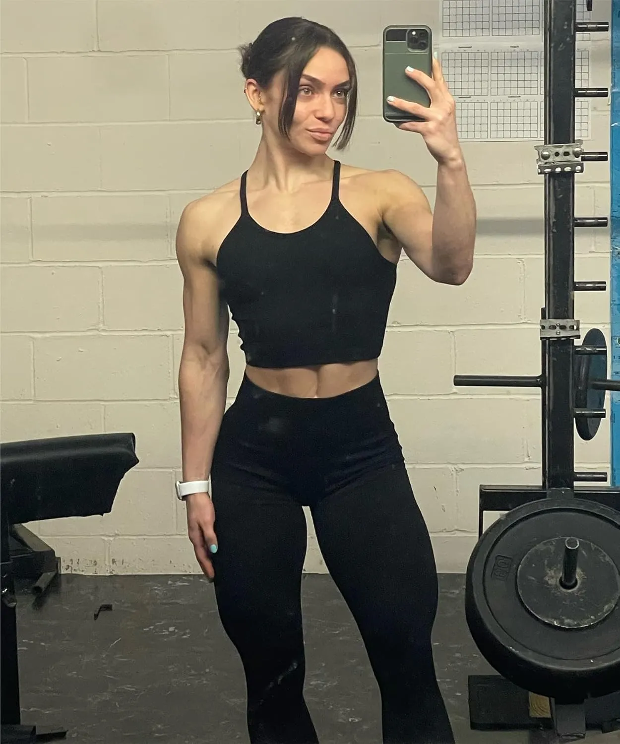 Sunzel Free to Be Tank, Crop Ribbed Tank Tops Seamless Racerback Camisoles No pad Camis Cropped Workout Gym Yoga